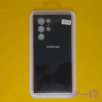 قاب گوشی سامسونگ Galaxy S22 Ultra مدل سیلیکونی محافظ لنز دار