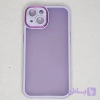 قاب گوشی آیفون iPhone 14 مات محافظ لنز دار آیرون متال مدل Fashion Case