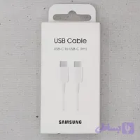 کابل شارژ و تبدیل Usb-c to Usb-c تایپ سی به تایپ سی سامسونگ اورجینال مدل Ep-DA705BWEGIN