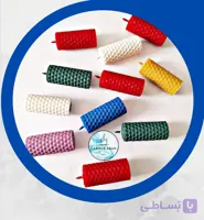 شمع قلمی موم عسلی (2.5×18)