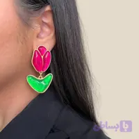 گوشواره گل لاله زارا