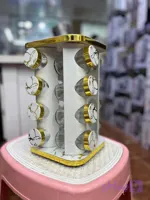 جا ادویه چرخشی مدل ماربل