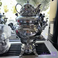 سماور گازی 8 لیتری بدون کوره آرارات