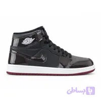 کتونی نایک جردن ساقدار قهوه ای مشکی دارک موکا سایز 37 تا 40 | Nike Jordan 1 brown black