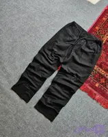 شلوار بگ پارچه ای رنگ مشکی
