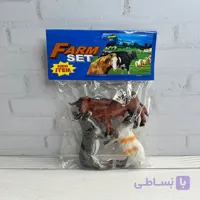 فیگور حیوانات مزرعه سه عددی