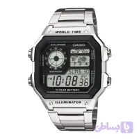 ساعت کاسیو مردانه جهان نما مدل CASIO-AE-1200WHD-1A