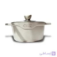 قابلمه چدن طرح گرانیت سایز 32 برند ایزی کوک