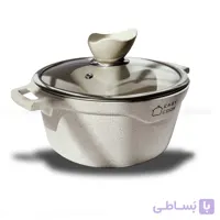 قابلمه چدن طرح گرانیت سایز 20 برند ایزی کوک