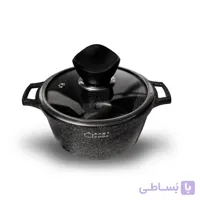 قابلمه چدن طرح گرانیت سایز 16 برند ایزی کوک