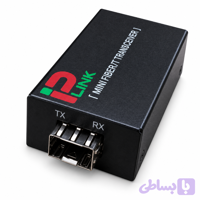 مینی مدیا کانورتر گیگابیتی SFP آی‌پی‌لینک IP-MCSFP-MINI-GE