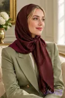 روسری متالیک شنی