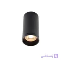 چراغ استوانه ای لامپ خور قطر8 پایه استارتی GU10