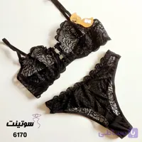 ست لباس زیر زنانه توری فانتزی میسا 6170
