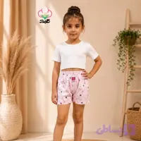 شورتک بچگانه جینی نخ پنبه برند کمند