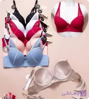 سوتین اسفنجی فنردار بالا شیشه ای کد ۵۵۲۷۰