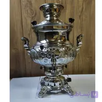 سماور گازی برنجی مدل نیلوفر