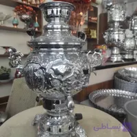 سماور 8کروی گازی قلم کاری
