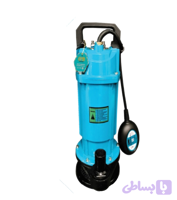 کفکش سی ان بی ۳۲ متری ۱ اینچ تکفاز بدون فلوتر CNB QDX1/5-32-0/75 | پمپ کف کش یک اینچ تک فاز