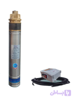 شناور استیل سی ان بی 100 متری ۱ اینچ 1/5 اسب تکفاز CNB- 4SKM150-1.1