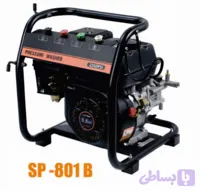 کارواش نیمه صنعتی اس پی سی 154 بار بنزینی برنزی تکفاز مدل SPC-SP-801B | کارواش موتوری چینی درجه یک