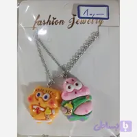 گردنبند ست پاتریک و باب اسفنجی