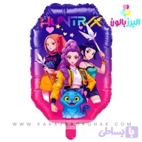 بادکنک فویلی کی پاپ هشت ضلعی
