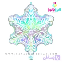 بادکنک فویلی دونه برف یخی