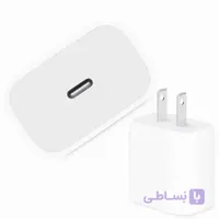آداپتور ۱۸ وات پورت USB-C اورجینال اپل