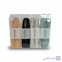 ست شانه آرایشگری ۴ عددی