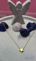 گردنبند زناته و دخترانه ستاره برجسته استیل