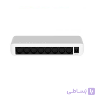 سوییچ شبکه 8 پورت 10.100 برند HRUI مدل HR_0080