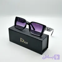 عینک آفتابی زنانه دیور پلاریزه و UV400 کیف عینک کاور دستمال رایگان