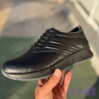 کفش مردانه طبی چرم طبیعی طبی فرزین مارتین 40ـ44 مشکی و عسلی