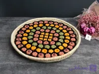 سبد حصیری حلوا بوتیکی