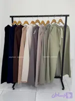 شلوار بگ پارچه ای گلکسی کلوین