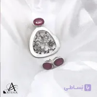 گوشواره نقره زنانه مروا