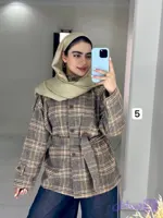 کت پشمی شیک زنانه