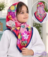 روسری ساتن بچگانه