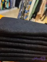 شال مشکی طرحدار اقتصادی