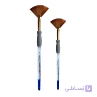قلمو نقاشی ره آورد مدل چتری 1124FN مجموعه 2 عددی