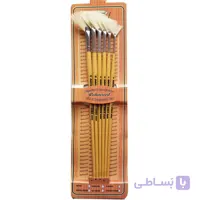 قلمو نقاشی چتری ره آورد سری 1379 بسته شش عددی
