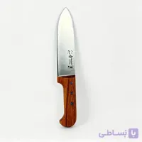 چاقو سلاخی 5 دسته چوبی تیغه 16 حیدری