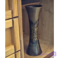 گلدان چوبی استوانه وارداتی