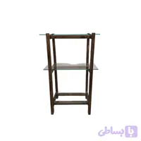 استند ترکیب چوب و شیشه