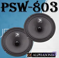 Alphasonik PSW-803 میدرنج آلفاسونیک