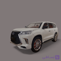 ماشین فلزی دودزا مدل لکسوس LX570  کد CZ125AD رنگ ابی کاربنی