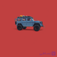 ماکت فلزی ماشین مرسدس بنز  رنگ نقره ایG550 Adventure Edition مقیاس 1:24