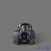 ماکت ماشین فلزی بتمن دودزا مقیاس ۱:۲۴