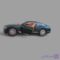 ماشین فلزی مدل بنتلی دودزا  رنگ سبز یشمی مقیاس 1/24  Cz140AD